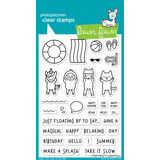 Lawn Fawn Pool Party Clear Stamps (LF2854)