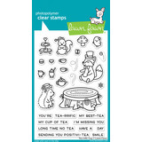 Lawn Fawn Tea-rrific Day Clear Stamps (LF2856)