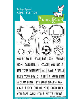 Lawn Fawn All Star Clear Stamps (LF2867) Lawn Fawn All Star Clear Stamps (LF2867)