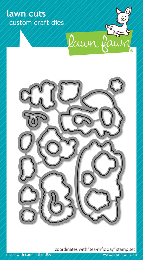 Lawn Fawn Tea-rrific Day Dies (LF2857) Lawn Fawn Tea-rrific Day Dies (LF2857)