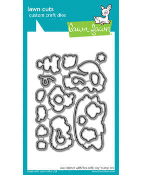 Lawn Fawn Tea-rrific Day Dies (LF2857) Lawn Fawn Tea-rrific Day Dies (LF2857)