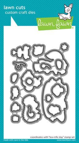 Lawn Fawn Tea-rrific Day Dies (LF2857) Lawn Fawn Tea-rrific Day Dies (LF2857)