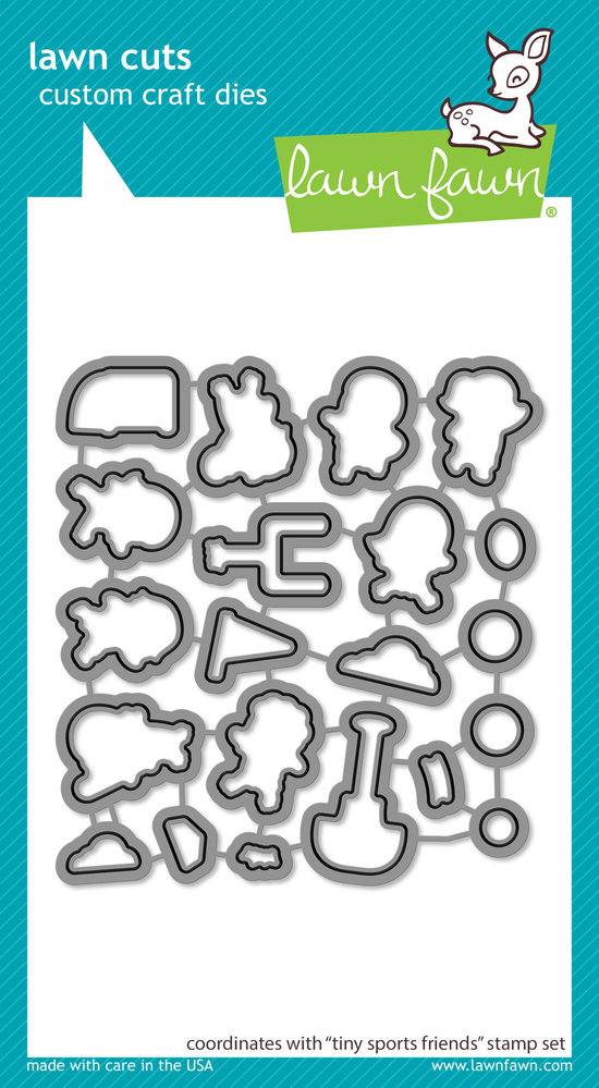 Lawn Fawn Tiny Sports Friends Dies (LF2866) Lawn Fawn Tiny Sports Friends Dies (LF2866)