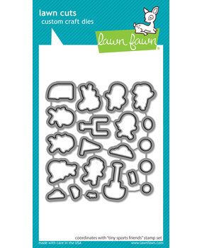 Lawn Fawn Tiny Sports Friends Dies (LF2866) Lawn Fawn Tiny Sports Friends Dies (LF2866)