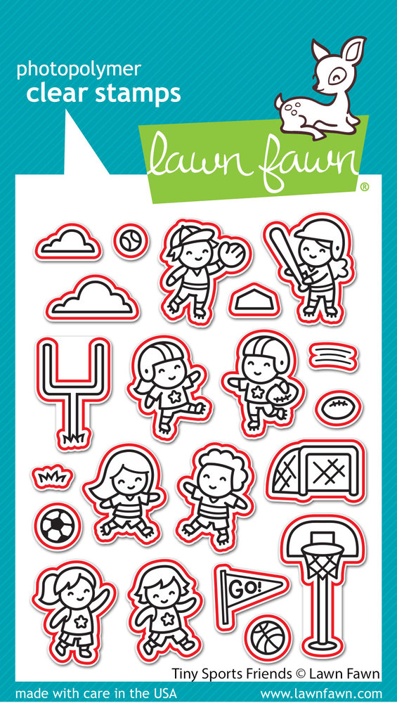 Lawn Fawn Tiny Sports Friends Dies (LF2866) Lawn Fawn Tiny Sports Friends Dies (LF2866)