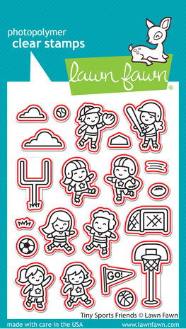 Lawn Fawn Tiny Sports Friends Dies (LF2866) Lawn Fawn Tiny Sports Friends Dies (LF2866)