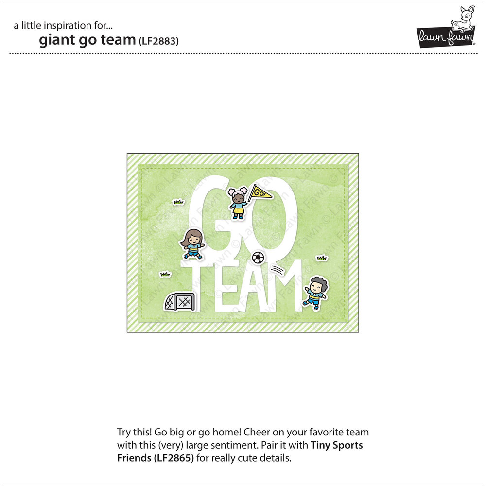 Lawn Fawn Giant Go Team Dies (LF2883) Lawn Fawn Giant Go Team Dies (LF2883)
