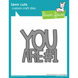 Lawn Fawn Giant You Are #1 Dies (LF2884)