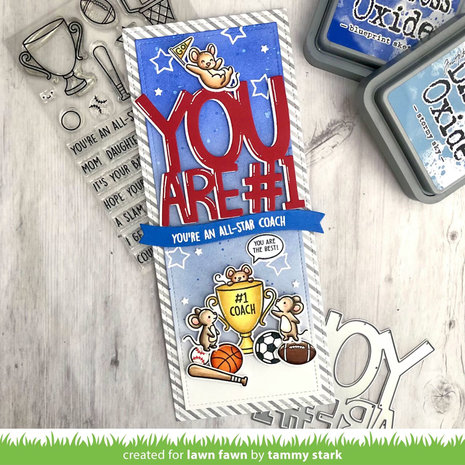 Lawn Fawn Giant You Are #1 Dies (LF2884)