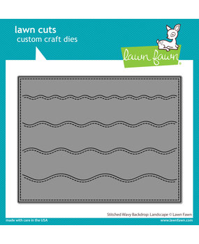 Lawn Fawn Stitched Wavy Backdrop Landscape Dies (LF2889) Lawn Fawn Stitched Wavy Backdrop Landscape Dies (LF2889)