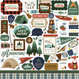 Echo Park Call Of The Wild 12x12 Inch Element Sticker (COW281014)