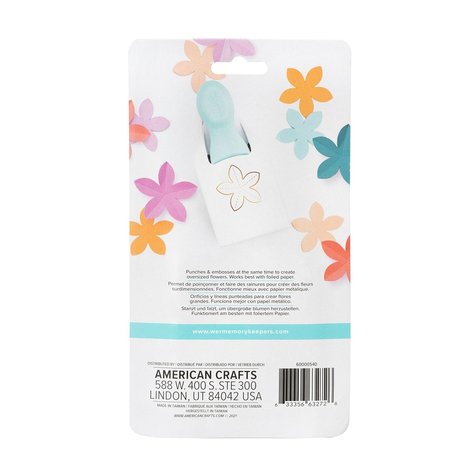 We R Memory Keepers Embossing Punch Tropical Flower (60000540)