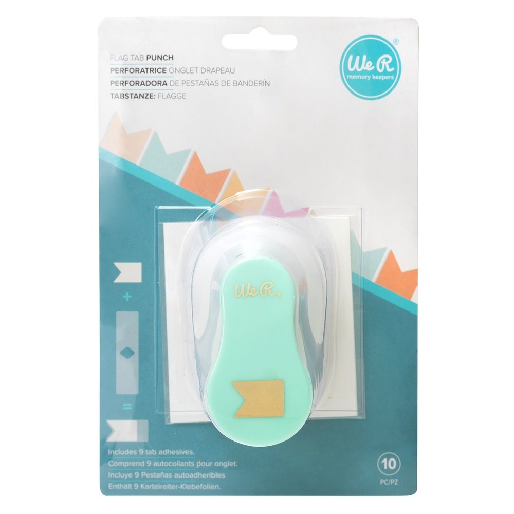 We R Memory Keepers Flag Tab Punch (60000545) We R Memory Keepers Flag Tab Punch (60000545)