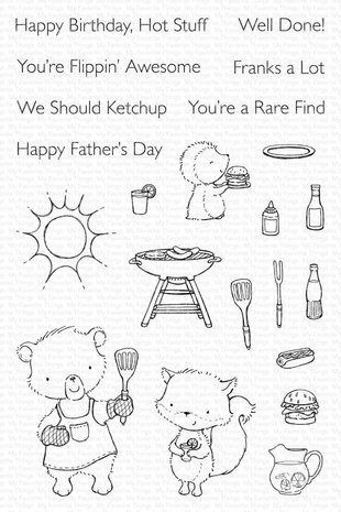 My Favorite Things Backyard BBQ Clear Stamps (SY-46) My Favorite Things Backyard BBQ Clear Stamps (SY-46)