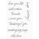 My Favorite Things Everyday Scripted Greetings Clear Stamps (CS-657)