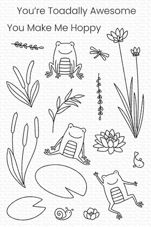 My Favorite Things You Make Me Hoppy Clear Stamps (CS-673) My Favorite Things You Make Me Hoppy Clear Stamps (CS-673)