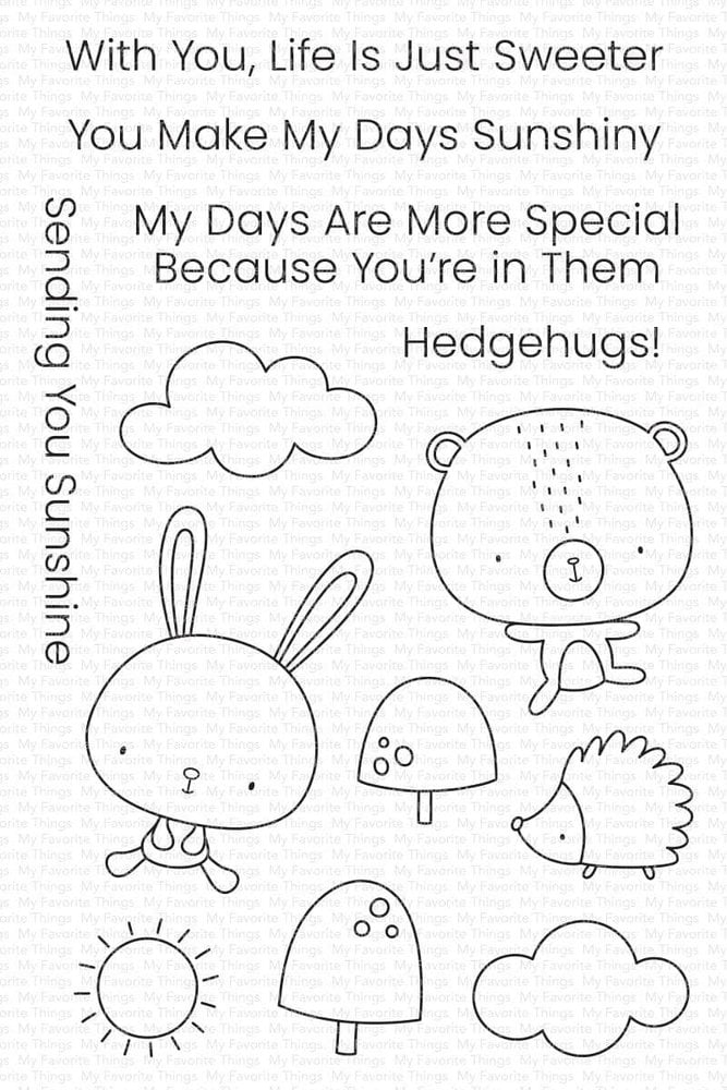 My Favorite Things You Make My Days Sunshiny Clear Stamps (CS-676) My Favorite Things You Make My Days Sunshiny Clear Stamps (CS-676)