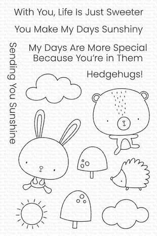 My Favorite Things You Make My Days Sunshiny Clear Stamps (CS-676) My Favorite Things You Make My Days Sunshiny Clear Stamps (CS-676)