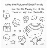 My Favorite Things We're the Picture of Best Friends Clear Stamps (CS-678)