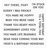 My Favorite Things Woodland Words Clear Stamps (CS-681)