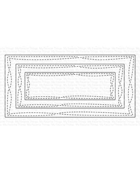 My Favorite Things Die-namics Mini Slimline Stitched Wonky STAX (MFT-2255)