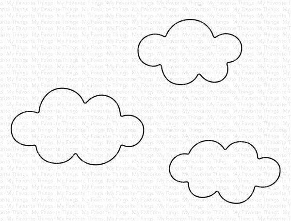 My Favorite Things Die-namics Cutest Clouds Ever (MFT-2263) My Favorite Things Die-namics Cutest Clouds Ever (MFT-2263)