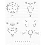 My Favorite Things Die-namics Friendly Forest Faces (MFT-2276)