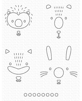 My Favorite Things Die-namics Friendly Forest Faces (MFT-2276) My Favorite Things Die-namics Friendly Forest Faces (MFT-2276)