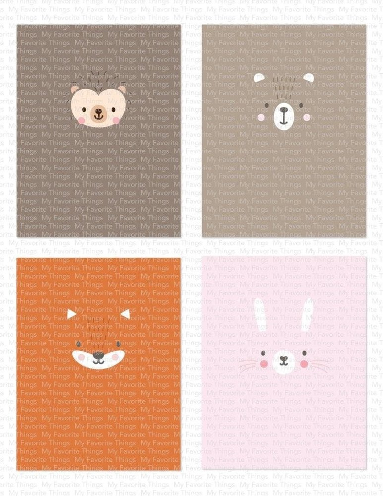 My Favorite Things Die-namics Friendly Forest Faces (MFT-2276) My Favorite Things Die-namics Friendly Forest Faces (MFT-2276)