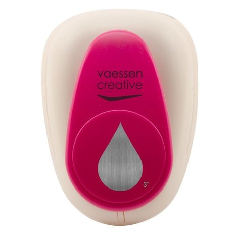 Vaessen Creative Figuurpons Super Jumbo Druppel (21439-068) Vaessen Creative Figuurpons Super Jumbo Druppel (21439-068)