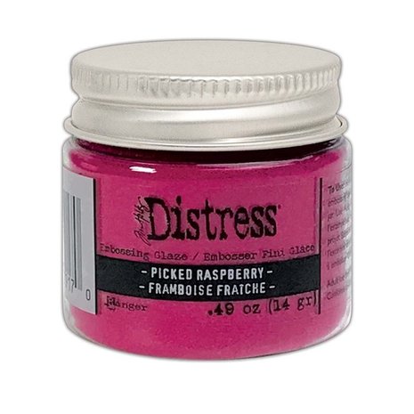 Ranger Tim Holtz® Distress Embossing Glaze Picked Raspberry (TDE79170) Ranger Tim Holtz® Distress Embossing Glaze Picked Raspberry (TDE79170)