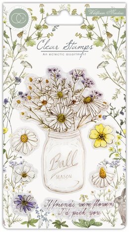 Craft Consortium Wildflower Meadow Clear Stamps Fresh Cut (CCSTMP006) Craft Consortium Wildflower Meadow Clear Stamps Fresh Cut (CCSTMP006)