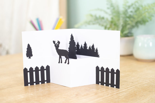 Gemini 3D Scene Builder Woodland Beauty Stamp & Die (GEM-STD-3DSB-WB) Gemini 3D Scene Builder Woodland Beauty Stamp & Die (GEM-STD-3DSB-WB)