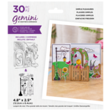 Gemini 3D Scene Builder Simple Pleasures Stamp & Die (GEM-STD-3DSB-SP)