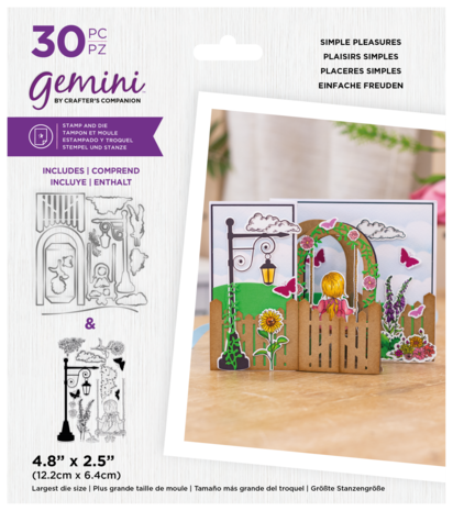 Gemini 3D Scene Builder Simple Pleasures Stamp & Die (GEM-STD-3DSB-SP) Gemini 3D Scene Builder Simple Pleasures Stamp & Die (GEM-STD-3DSB-SP)