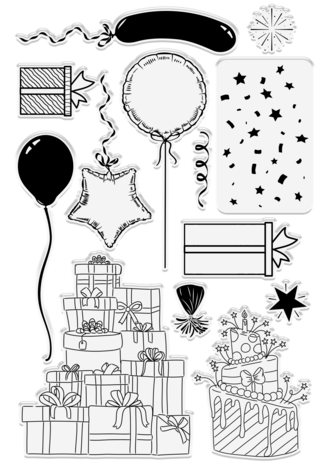 Gemini 3D Scene Builder Celebrate Your Day Stamp & Die (GEM-STD-3DSB-CYD) Gemini 3D Scene Builder Celebrate Your Day Stamp & Die (GEM-STD-3DSB-CYD)