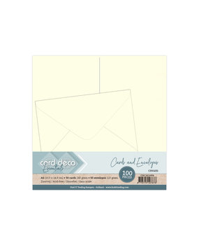 Card Deco A6 Cards and Envelopes Cream (CDECAE10004) Card Deco A6 Cards and Envelopes Cream (CDECAE10004)