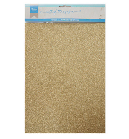 Marianne Design Soft Glitter Paper A4 Gold (CA3143) Marianne Design Soft Glitter Paper A4 Gold (CA3143)