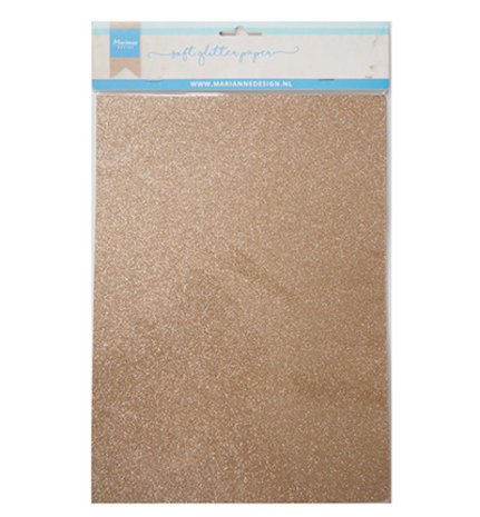 Marianne Design Soft Glitter Paper A4 Bronze (CA3145) Marianne Design Soft Glitter Paper A4 Bronze (CA3145)