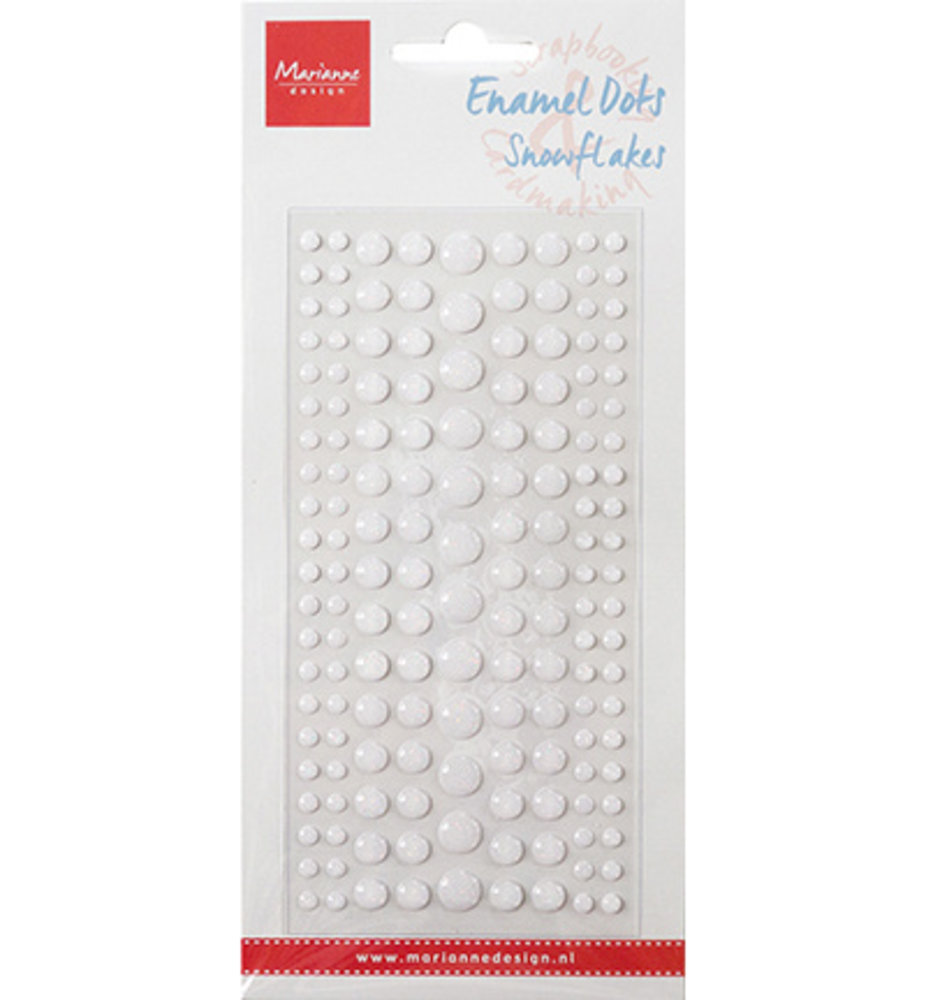 Marianne Design Enamel Dots Snowflakes (PL4520) Marianne Design Enamel Dots Snowflakes (PL4520)