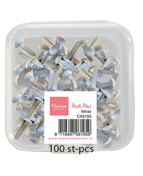 Marianne Design Push Pins White (CA3150)