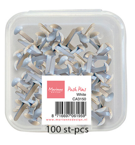 Marianne Design Push Pins White (CA3150) Marianne Design Push Pins White (CA3150)