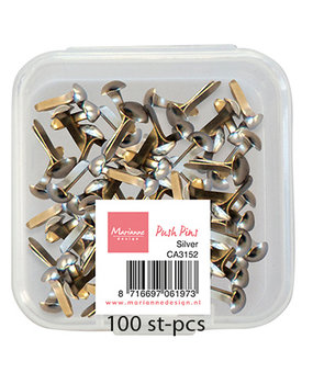Marianne Design Push Pins Silver (CA3152)