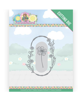 Yvonne Creations Sweetheart Flower Oval Die (YCD10273) Yvonne Creations Sweetheart Flower Oval Die (YCD10273)