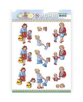 Yvonne Creations 3D Push Out Sweetheart Mother and Child (SB10643)