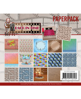 Yvonne Creations Back in Time 6x6 Inch Paper Pack (YCPP10048) Yvonne Creations Back in Time 6x6 Inch Paper Pack (YCPP10048)