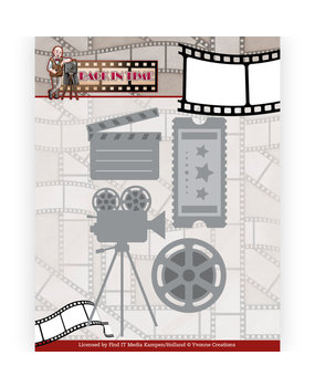 Yvonne Creations Back in Time Movie Die (YCD10276) Yvonne Creations Back in Time Movie Die (YCD10276)