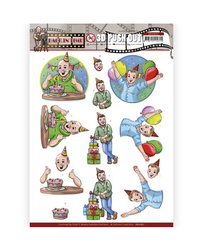 Yvonne Creations 3D Push Out Back in Time Party (SB10651)