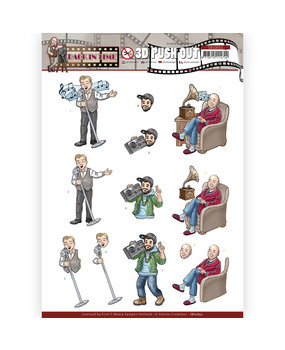 Yvonne Creations 3D Push Out Back in Time Music (SB10652)