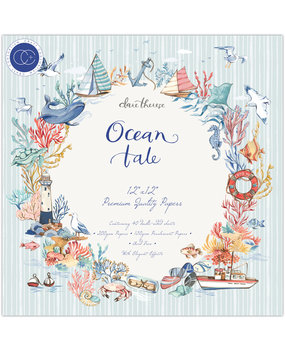 Craft Consortium Ocean Tale 12x12 Inch Paper Pad (CCPPAD034) Craft Consortium Ocean Tale 12x12 Inch Paper Pad (CCPPAD034)